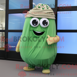Maskottchenkostüm Grüne...