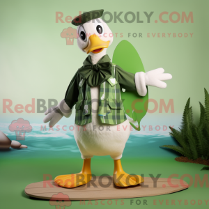 Forest Green Goose...