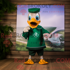 Forest Green Goose mascot...