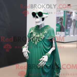 Costume mascotte de crâne...