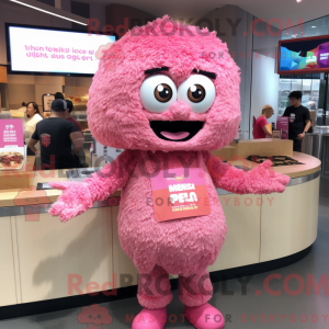 Pink Fried Rice mascot...