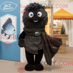 Postava maskota Black Fish...
