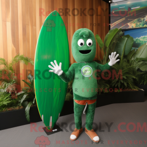 Forest Green Surfboard...