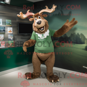 Irish Elk mascot costume...