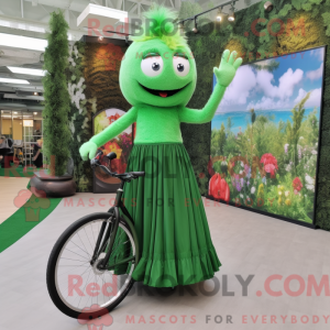Forest Green Unicyclist...
