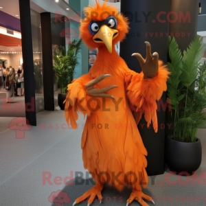 Orange Archaeopteryx maskot...