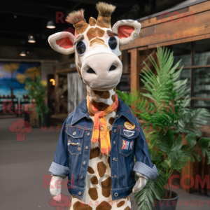 Giraffe maskot drakt...