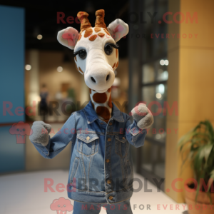 Giraffe mascot costume...