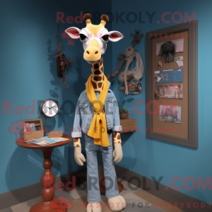 Żyrafa maskot drakt...
