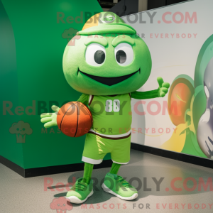 Green Basketball Ball...
