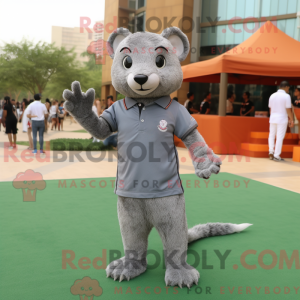 Gray Mongoose mascot...