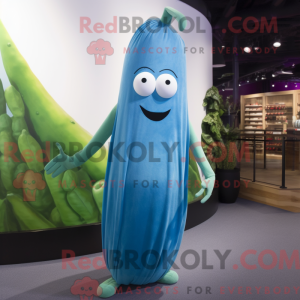 Blue Zucchini mascot...