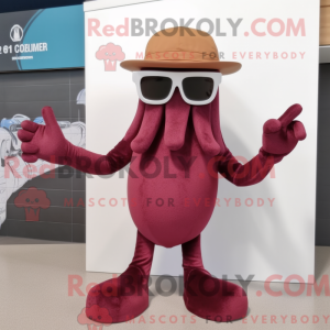 Personaggio mascotte Maroon...