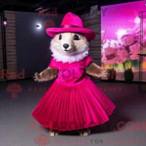 Magenta Mongoose mascot...