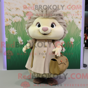 Personaggio mascotte riccio...