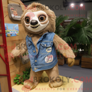 Tan Sloth máscara de...