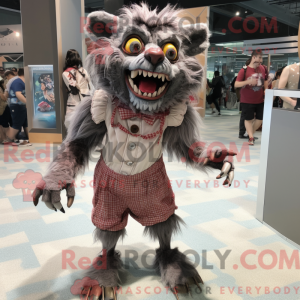 Werewolf mascot costume...