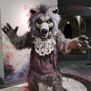 Werewolf mascot costume...