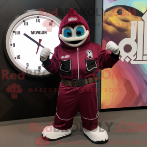 Maroon Rainbow mascot...