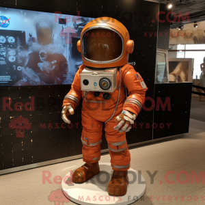 Rust Astronaut maskot drakt...