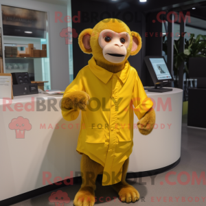 Yellow Monkey mascot...