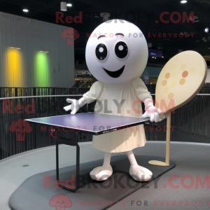 Cream Ping Pong Table...