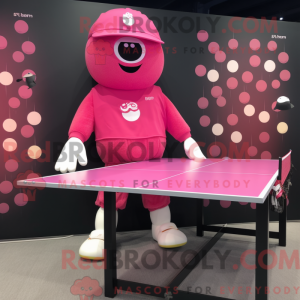 Rosa Ping-Pong-Tisch...