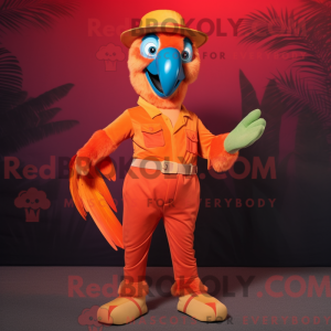 Figura de máscara de arara...