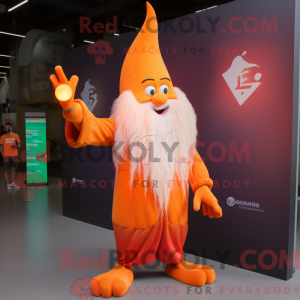 Orangefarbener...