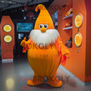 Máscara de dragão Orange...