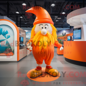 Postava maskota Orange...