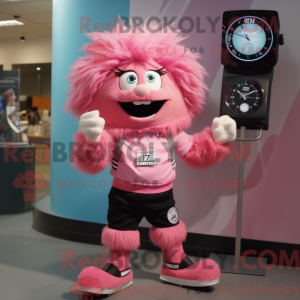 Pink Wrist Watch mascot...