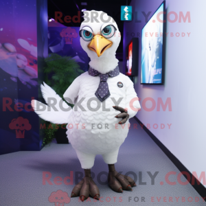 White Peacock maskot...