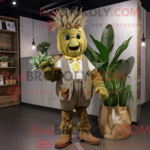 Olive Pineapple mascotte...