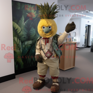 Olive Pineapple mascot...