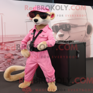 Máscara Rosa Mongoose com...