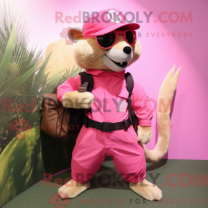 Máscara Rosa Mongoose com...