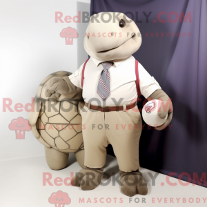 Creme Glyptodon maskot...