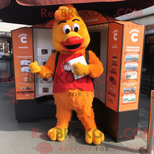Orange Chicken mascot...