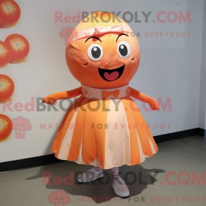 Rust Grapefruit Maskottchen...