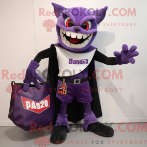 Lilla Vampyr maskot kostume...