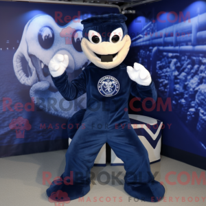 Navy Hydra maskot kostume...