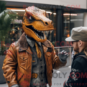 Velociraptor-Maskottchen-Ko...