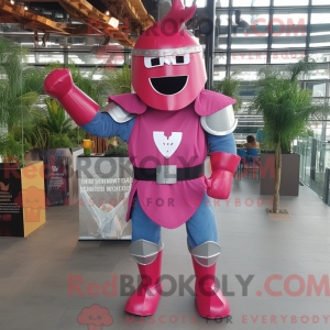Magenta Medieval Knight...
