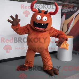 Rust Devil maskot kostume...