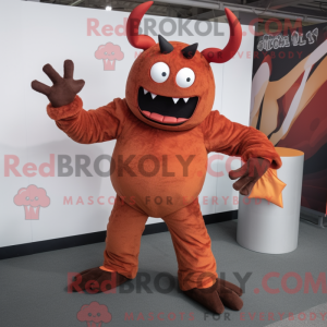 Rust Devil-maskotdraktfigur...