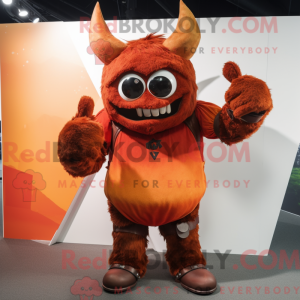 Rust Devil Maskottchen...