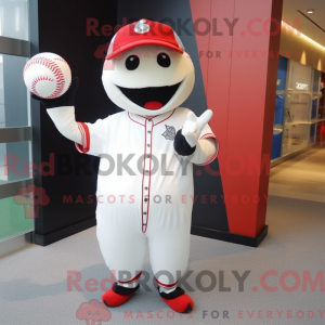 Honkbalbal mascotte kostuum...