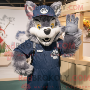 Navy Say Wolf maskot...