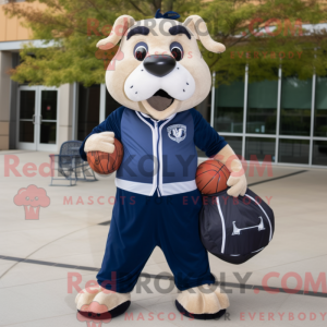 Navy Basketball Ball...